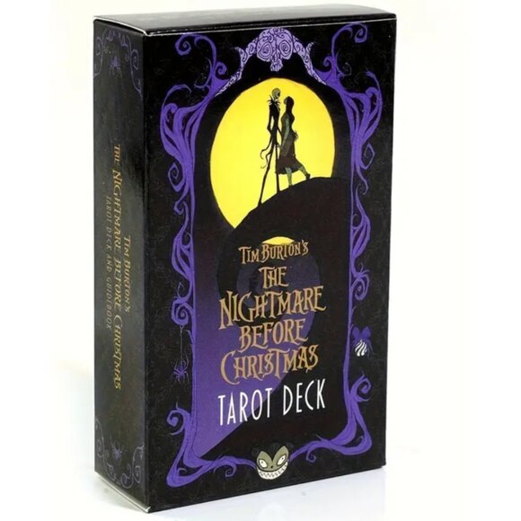 Nightmare Before Christmas Tarot Deck 78 Card Set Featuring Jack Skellington - Picture 2 of 4